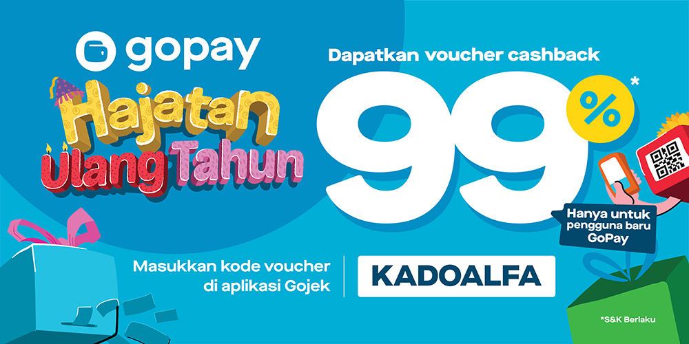 Hadiah spesial dari Alfamart dan Gojek
