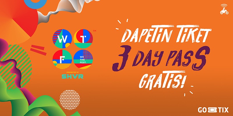 TIKET 3 DAY PASS GRATIS