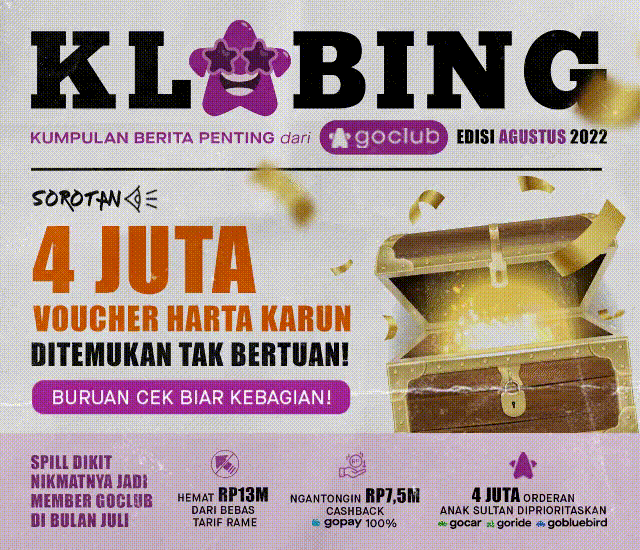 Kumpulan berita penting dari GoClub edisi Agustus 2022