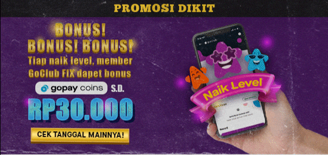 Tiap naik level, member GoClub dapet bonus GoPay Coins hingga Rp30.000